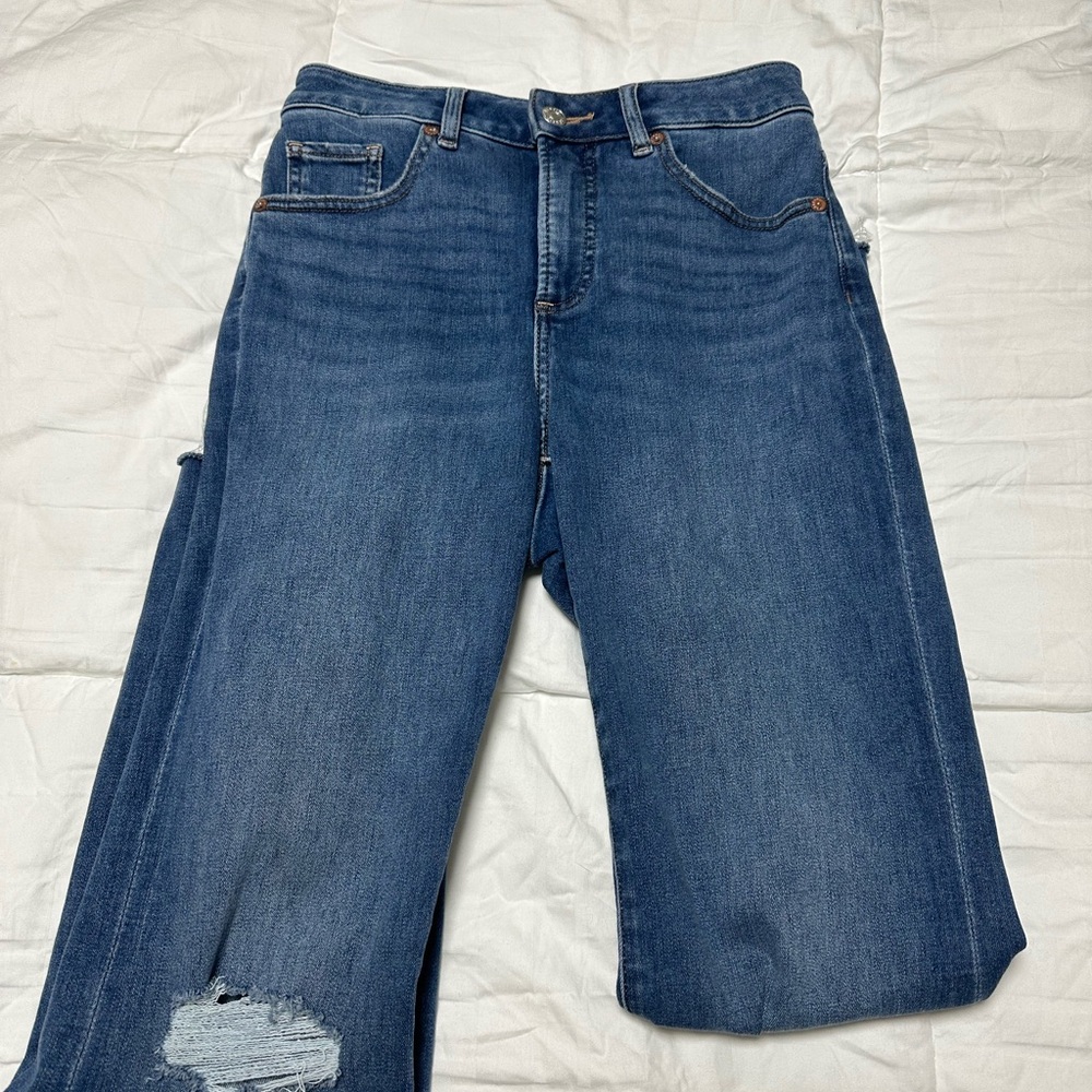 Express curvy flare high rise